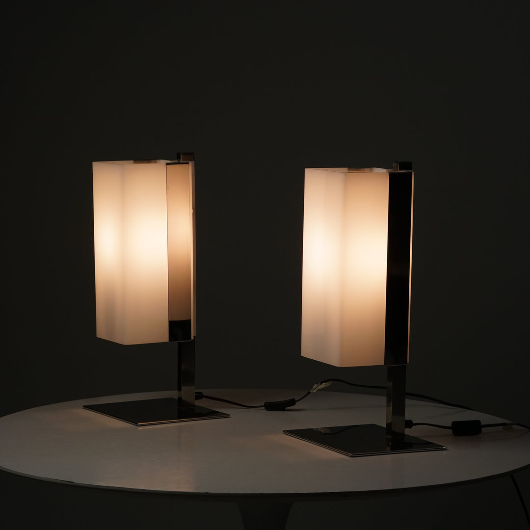 Set of table lights, Lars-Gunnar Nordström, Metallimestarit, 1970s