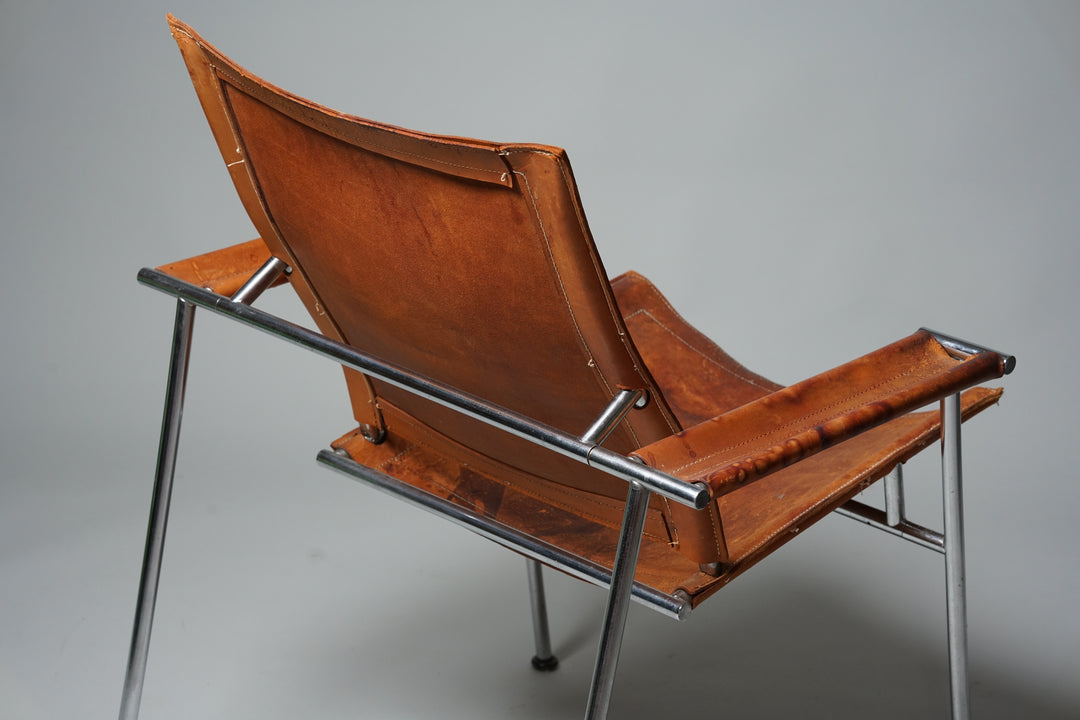 Rare Casino armchair and footstool, Yrjö Kukkapuro, 1960s