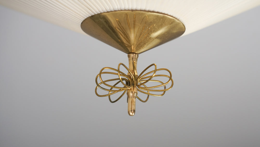 Flush mount model 1076/80220, Paavo Tynell, Idman, Mid-20th Century