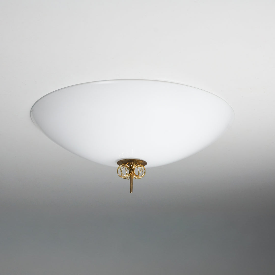 Model 2093 flush mount, Paavo Tynell, Idman, Mid-20th Century 