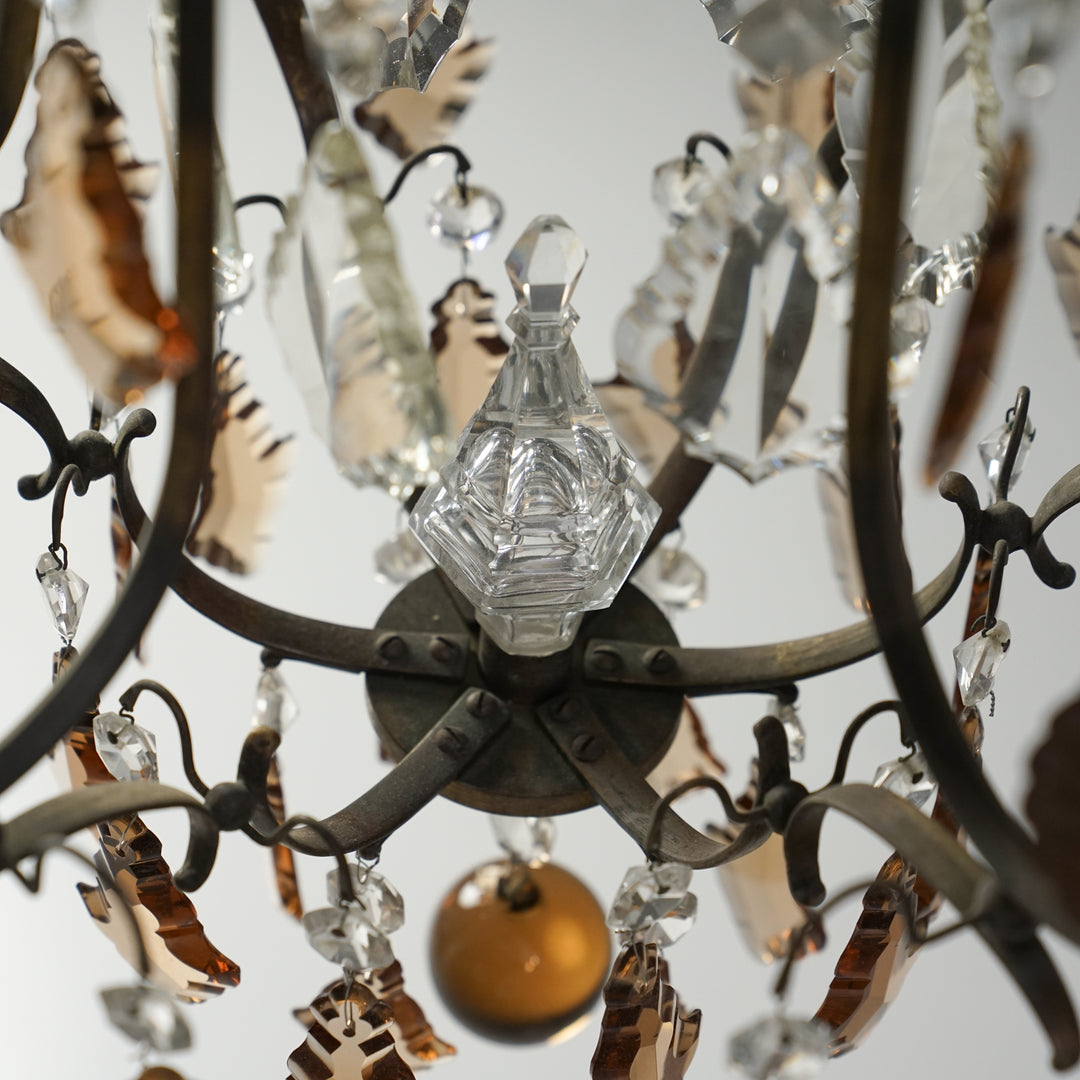 Model 1465 chandelier, Paavo Tynell, Taito Oy, 1930s