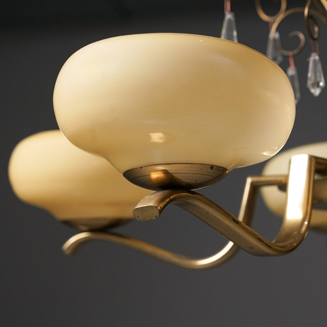 Chandelier, attr. Paavo Tynell, 1940s