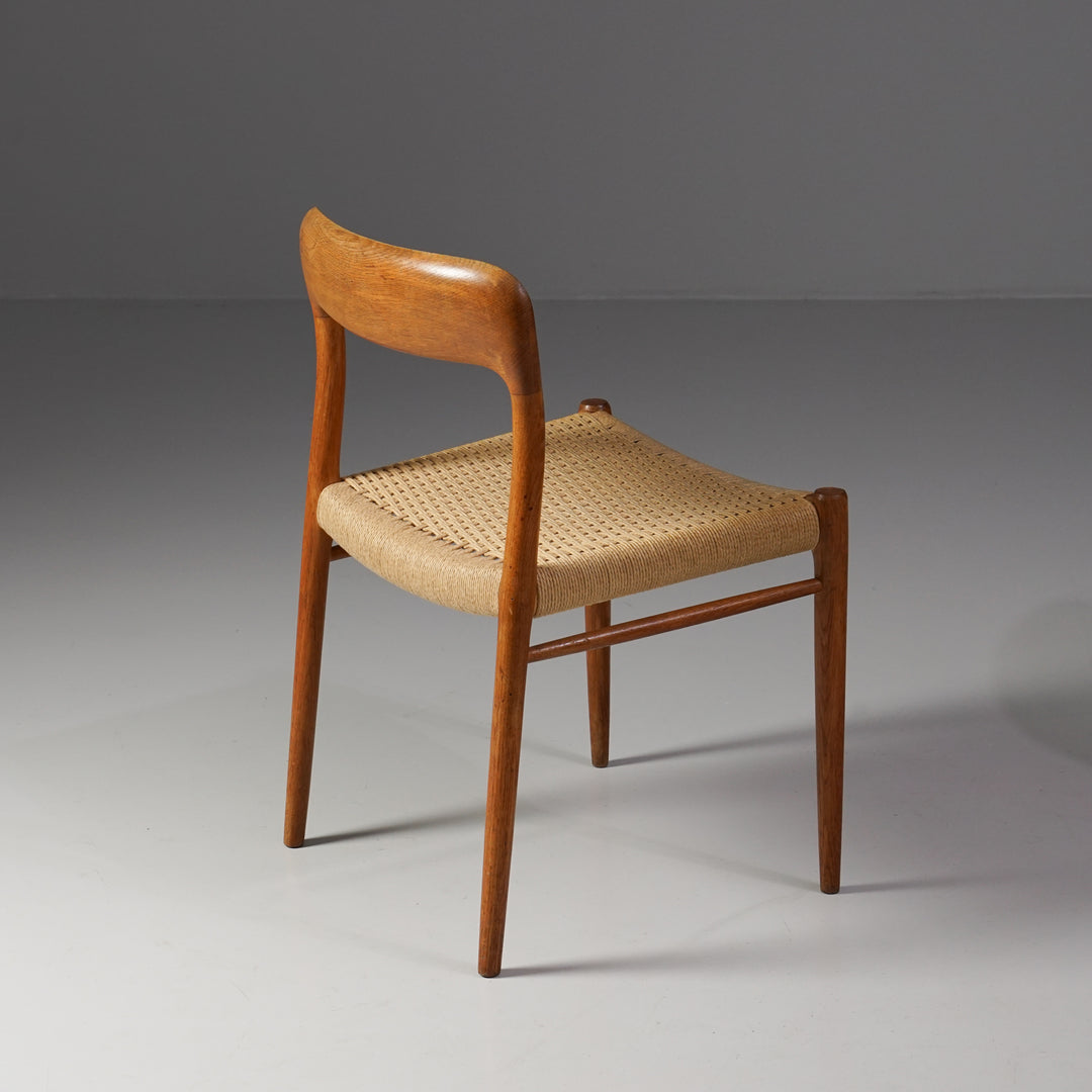Malli 75 tuolisetti (4 kpl), Niels Møller, J.L. Møllers Møbelfabrik, 60-luku
