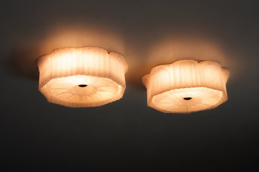 Pair of flush mounts, Valinte, 1960/1970s