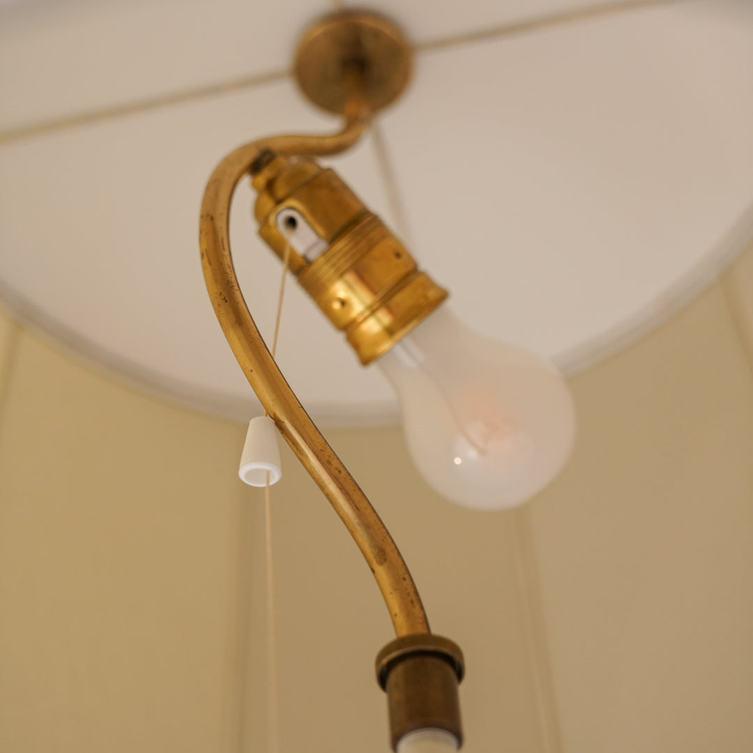 Pair of floor lamps, 1950s
