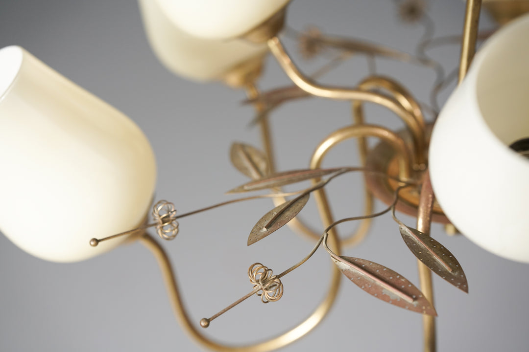 Rare model 85/9 chandelier, Itsu, 1950s