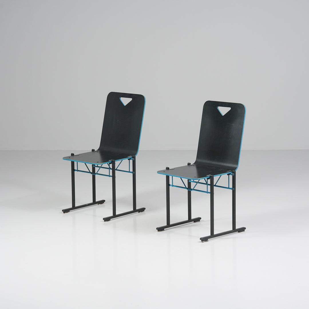 Pair of Model A500 chairs, Yrjö Kukkapuro, Avarte, 1980s