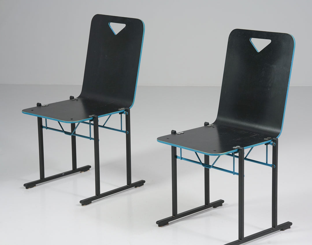 Pair of Model A500 chairs, Yrjö Kukkapuro, Avarte, 1980s