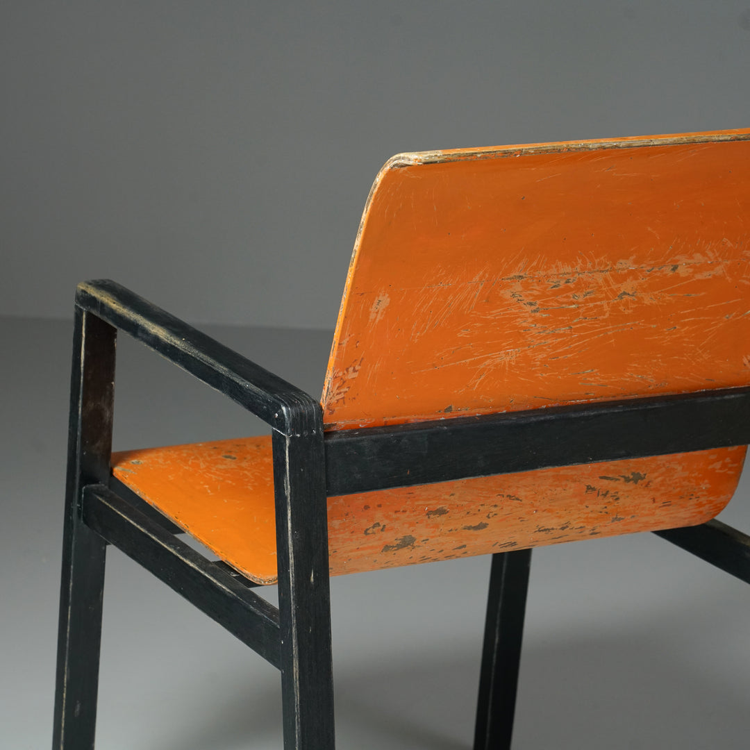 Varhainen malli 51/403 käytävä tuoli, Alvar Aalto, 30-luku