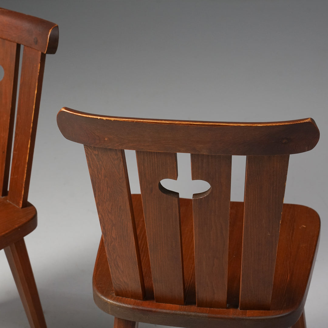 Pair of chairs, Göran Malmvall, 1970s