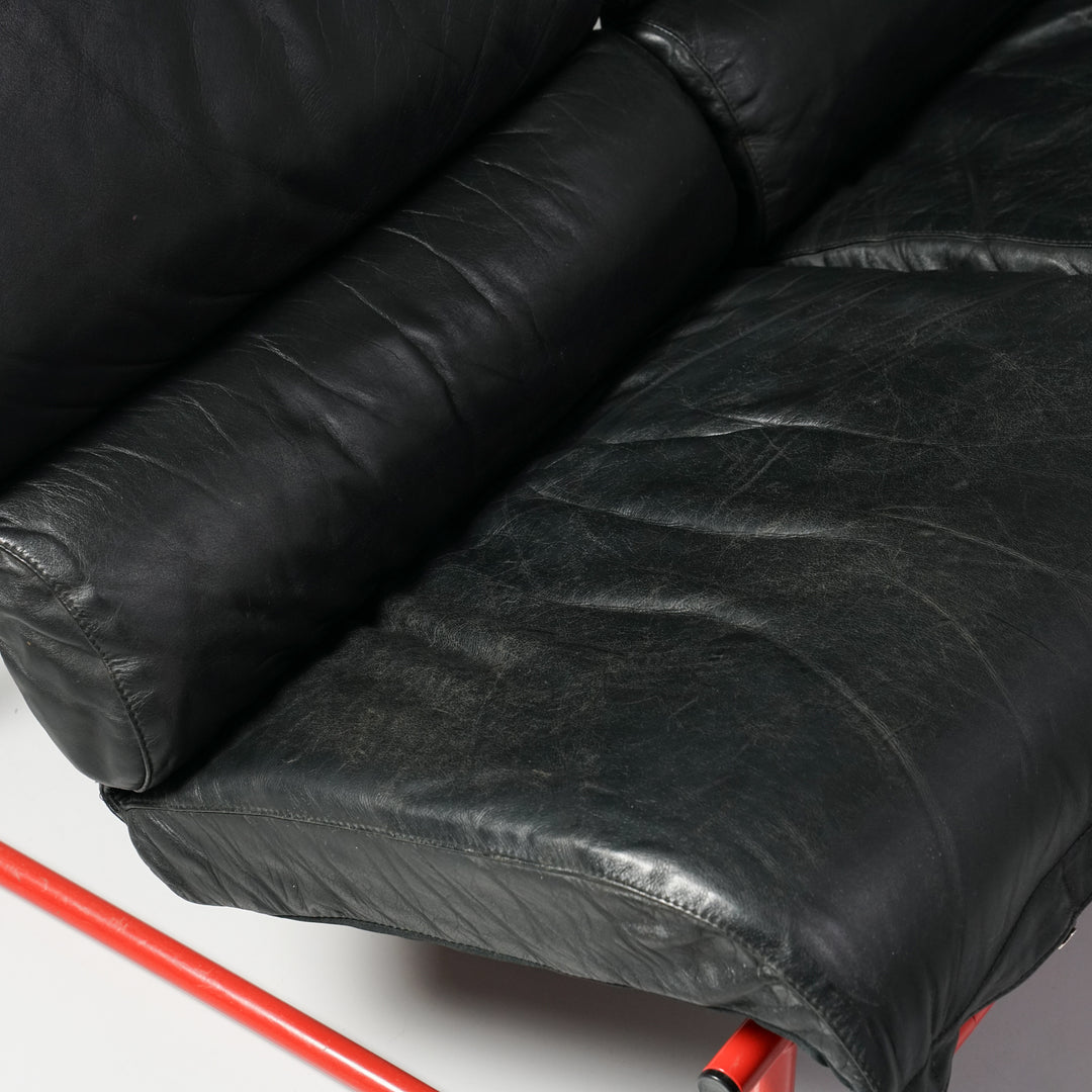 Rare model Remmi sofa,  Yrjö Kukkapuro, Haimi Oy, 1970s