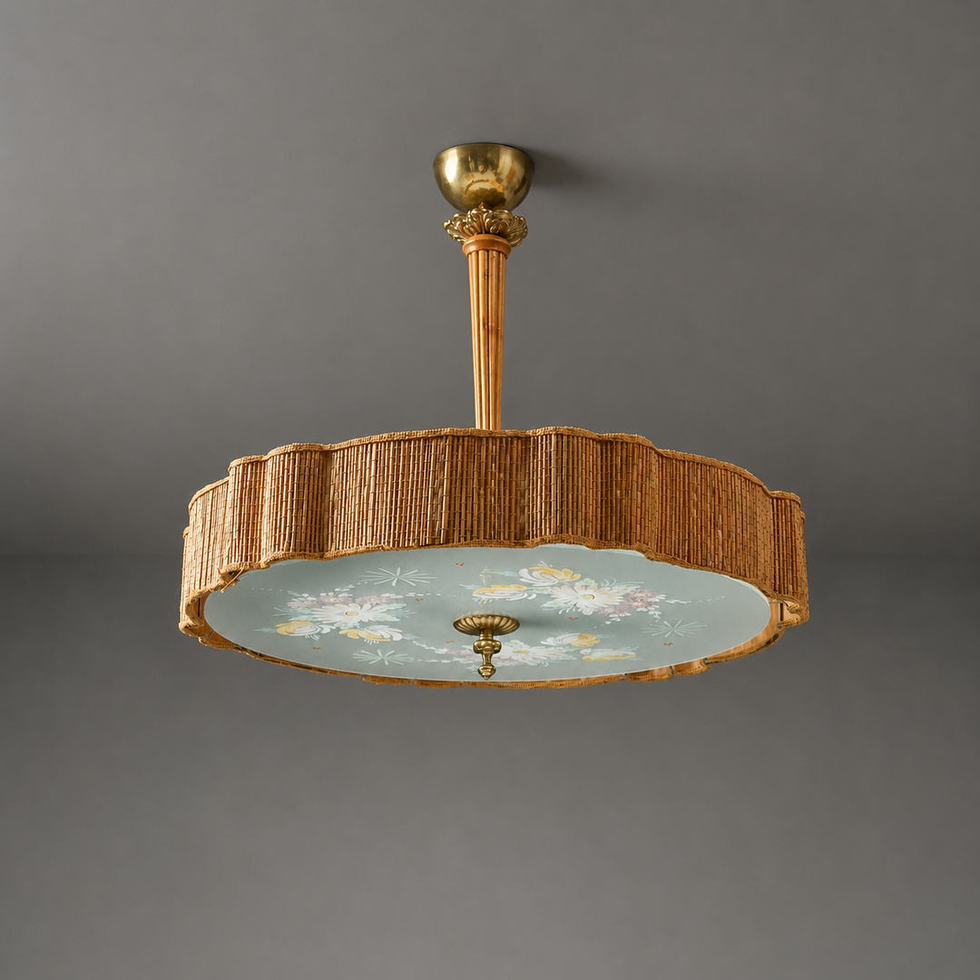 Model 20317 pendant, Idman, Kauklahden Lasitehdas, Mid-20th Century