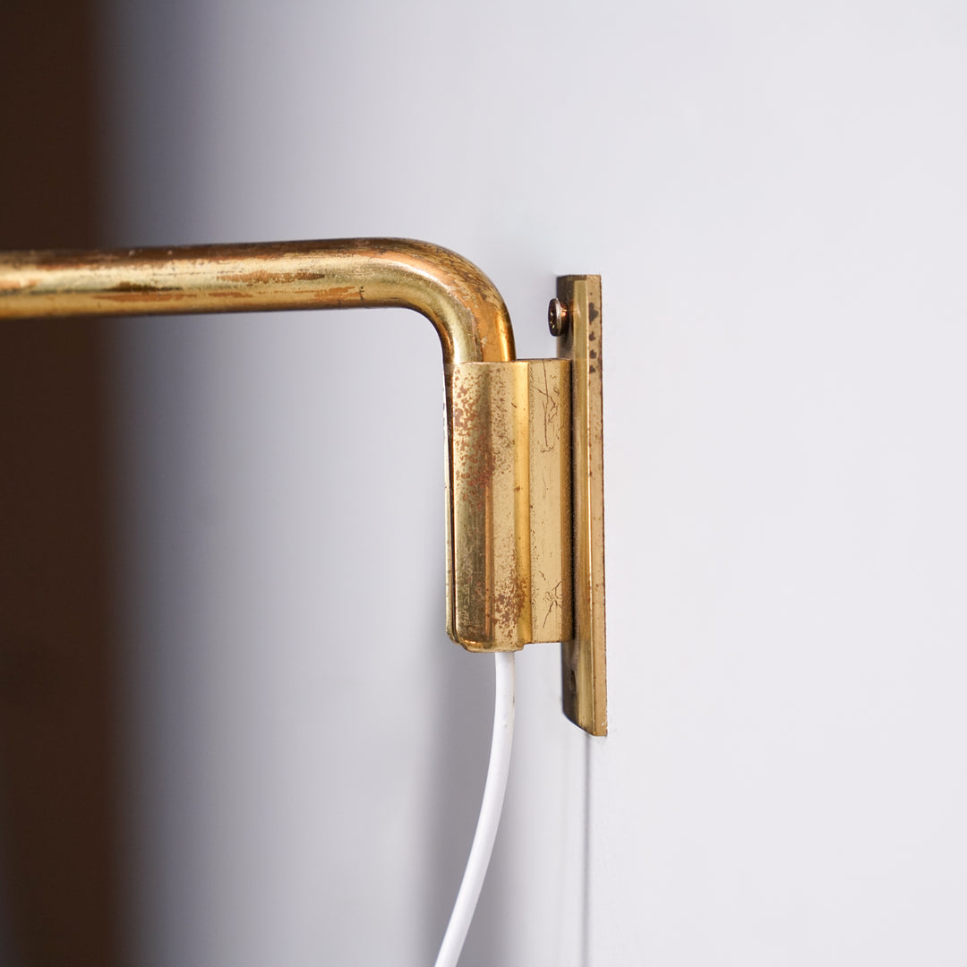 Pair of model 50-082 wall lights, Lisa Johansson-Pape, Orno, 1950s